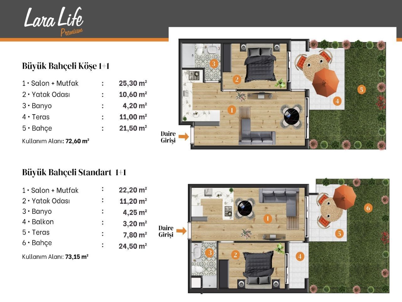 Квартира в Анталии, Турция, 50 м² - фото 9