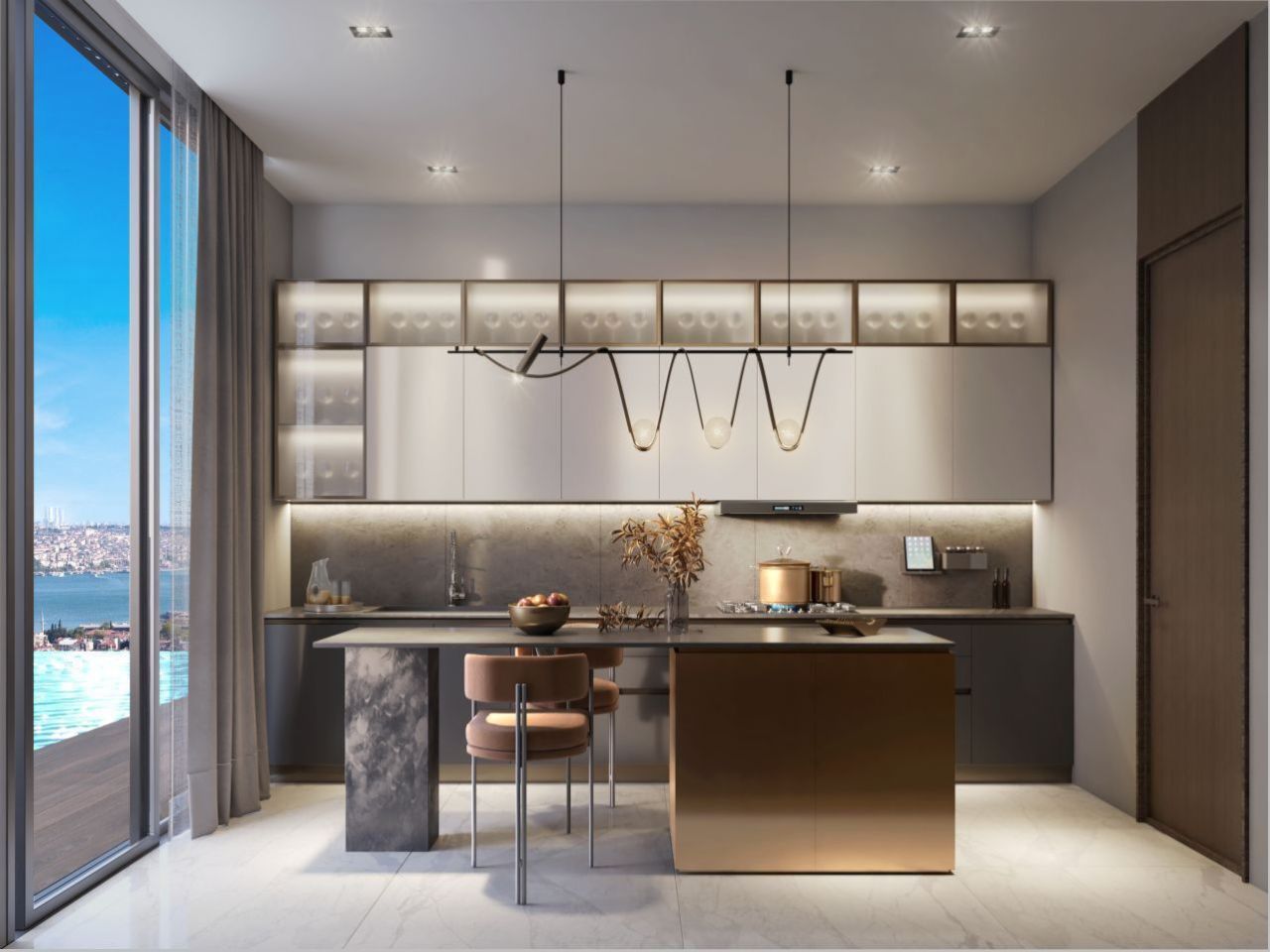 Квартира в Стамбуле, Турция, 230 м² - фото 9