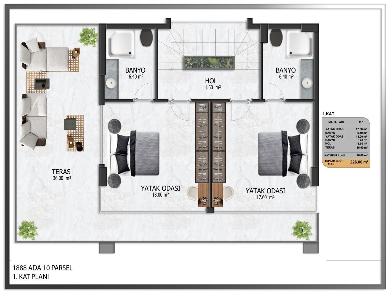 Вилла в Алании, Турция, 226 м² - фото 10