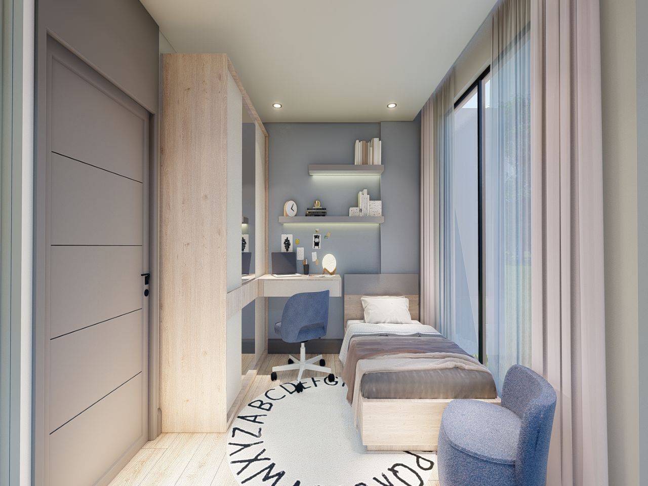 Квартира в Анталии, Турция, 110 м² - фото 11