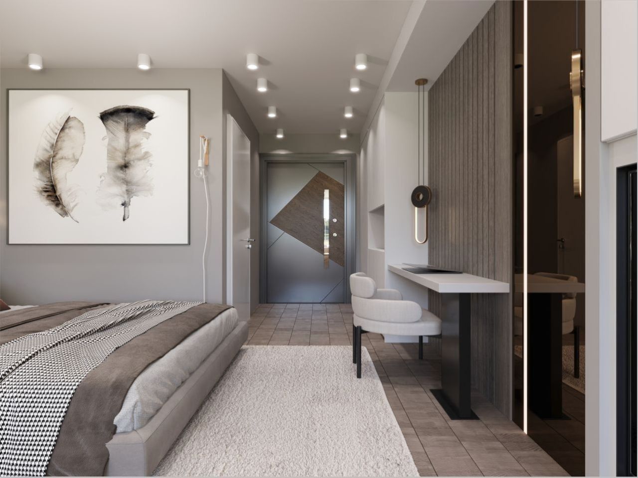 Квартира в Мерсине, Турция, 35 м² - фото 11