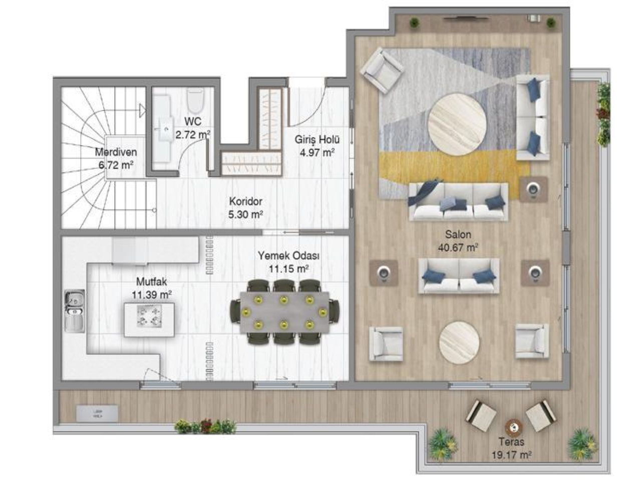 Квартира в Стамбуле, Турция, 74 м² - фото 12