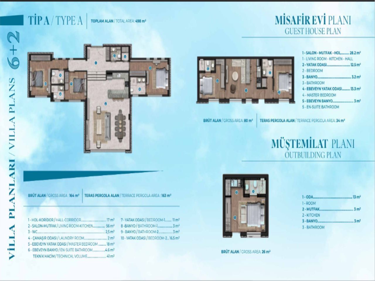 Вилла в Бодруме, Турция, 235 м² - фото 14