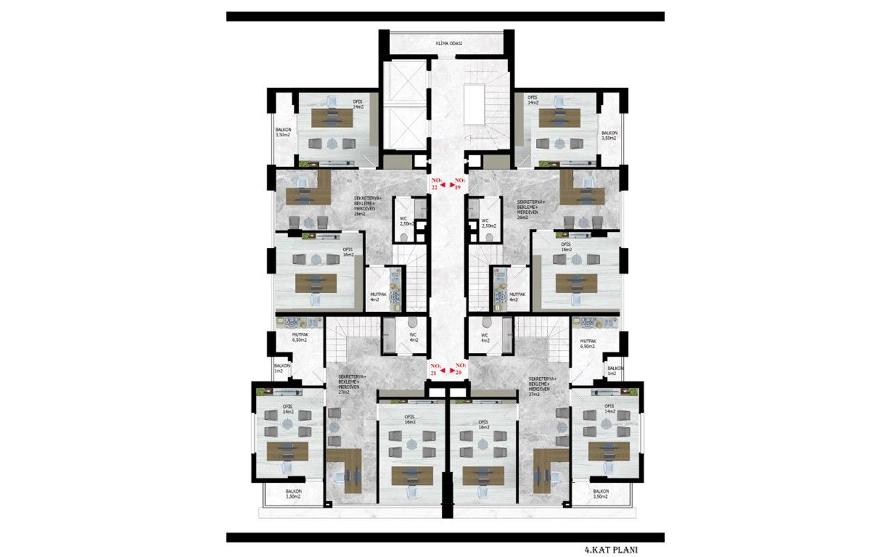 Коммерческая недвижимость в Алании, Турция, 43 м² - фото 4