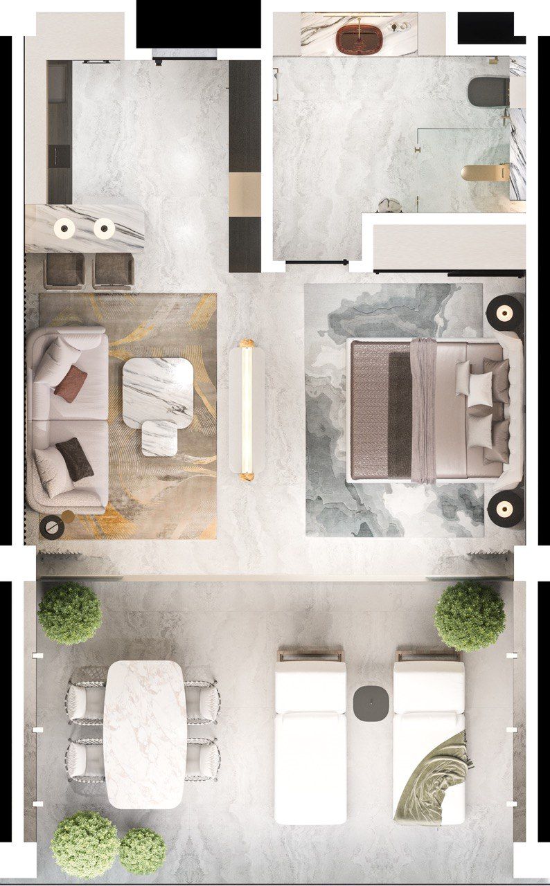 Квартира в Чангу, Индонезия, 81 м² - фото 6