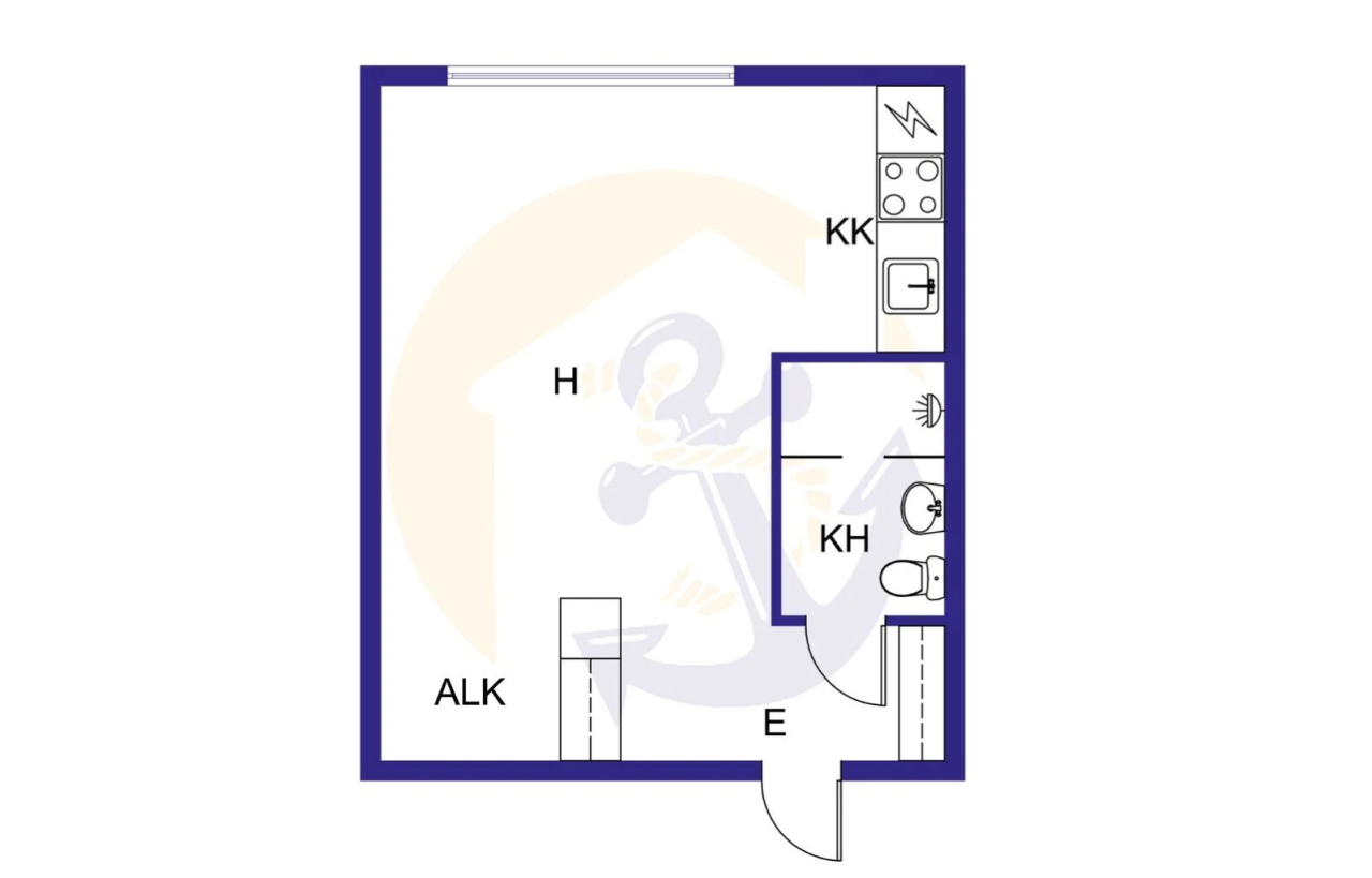 Квартира в Варкаусе, Финляндия, 29 м² - фото 2