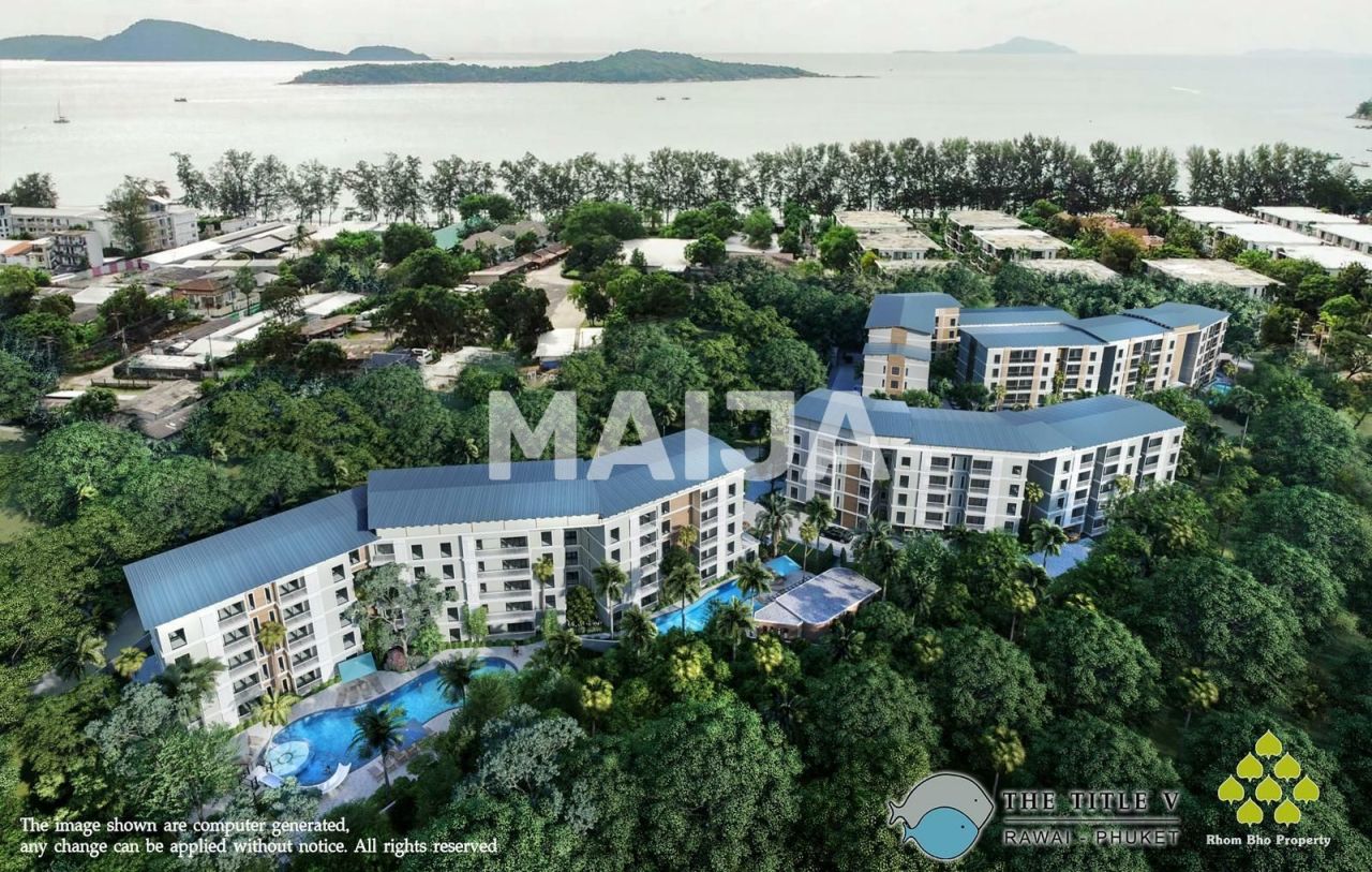Апартаменты на острове Пхукет, Таиланд, 35 м² - фото 1
