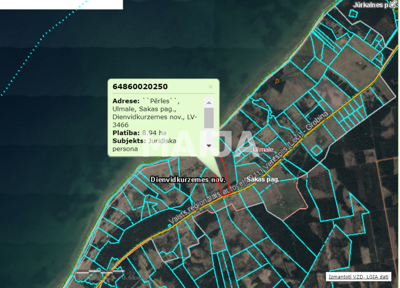 Земля Ulmale, Латвия, 18 600 м² - фото 5