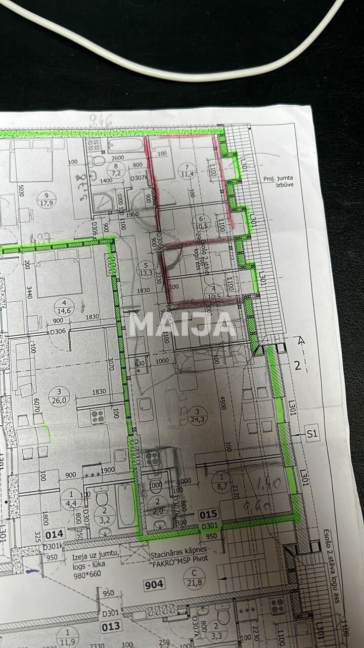 Апартаменты в Лиепае, Латвия, 118.4 м² - фото 7