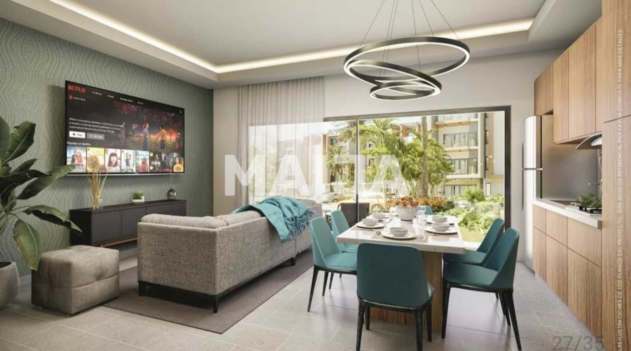 Апартаменты в Пунта-Кана, Доминиканская Республика, 78 м² - фото 9