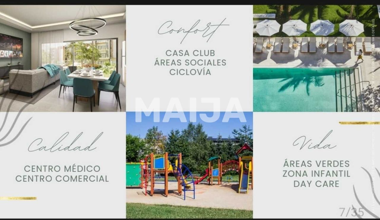 Апартаменты в Пунта-Кана, Доминиканская Республика, 55 м² - фото 14