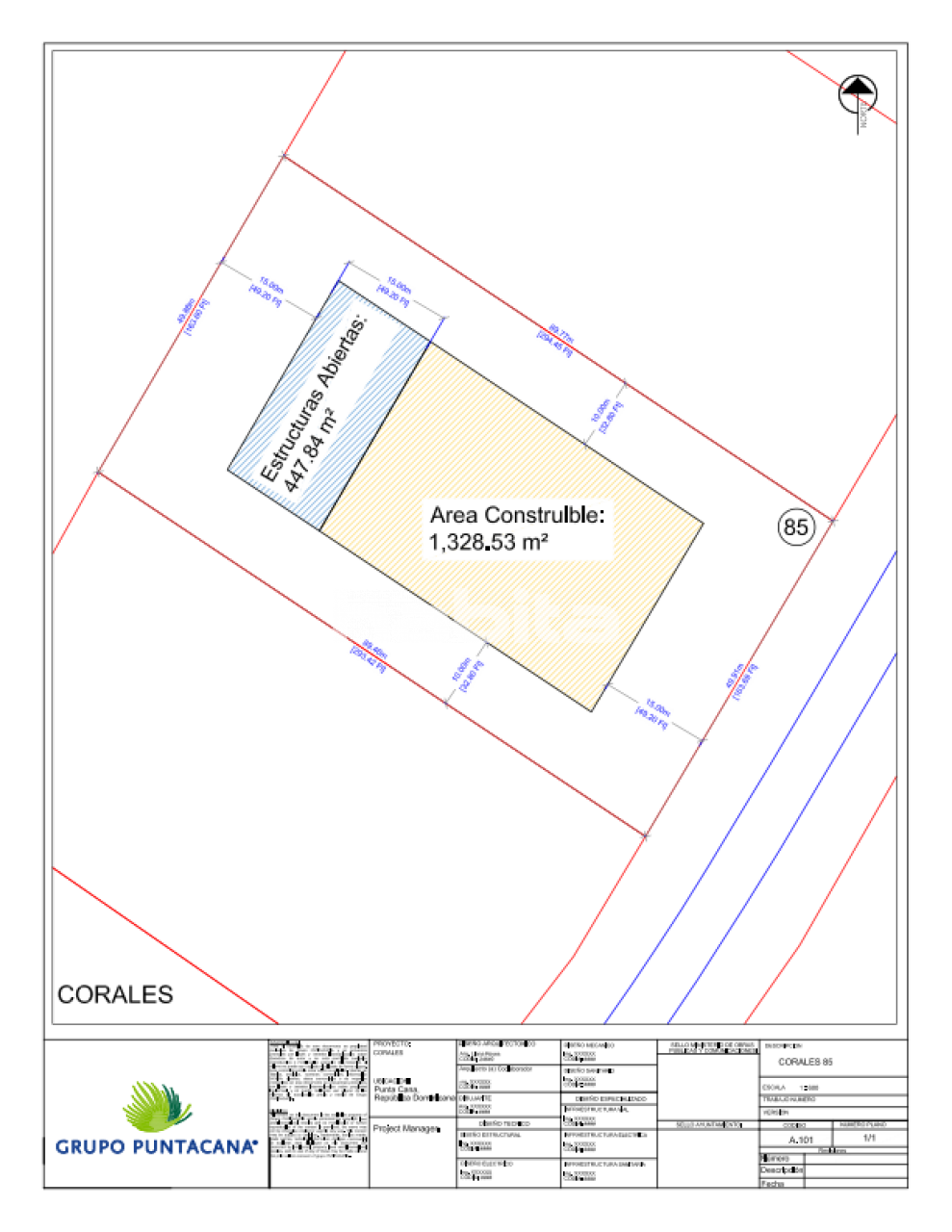 Земля в Пунта-Кана, Доминиканская Республика, 4 464 м² - фото 2