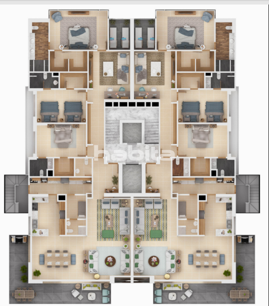 Апартаменты Santo Domingo de Guzmán, Доминиканская Республика, 313.72 м² - фото 2