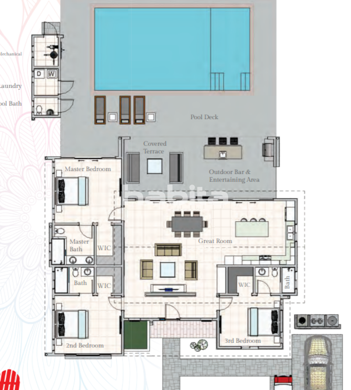 Дом в Кабарете, Доминиканская Республика, 242.3 м² - фото 2