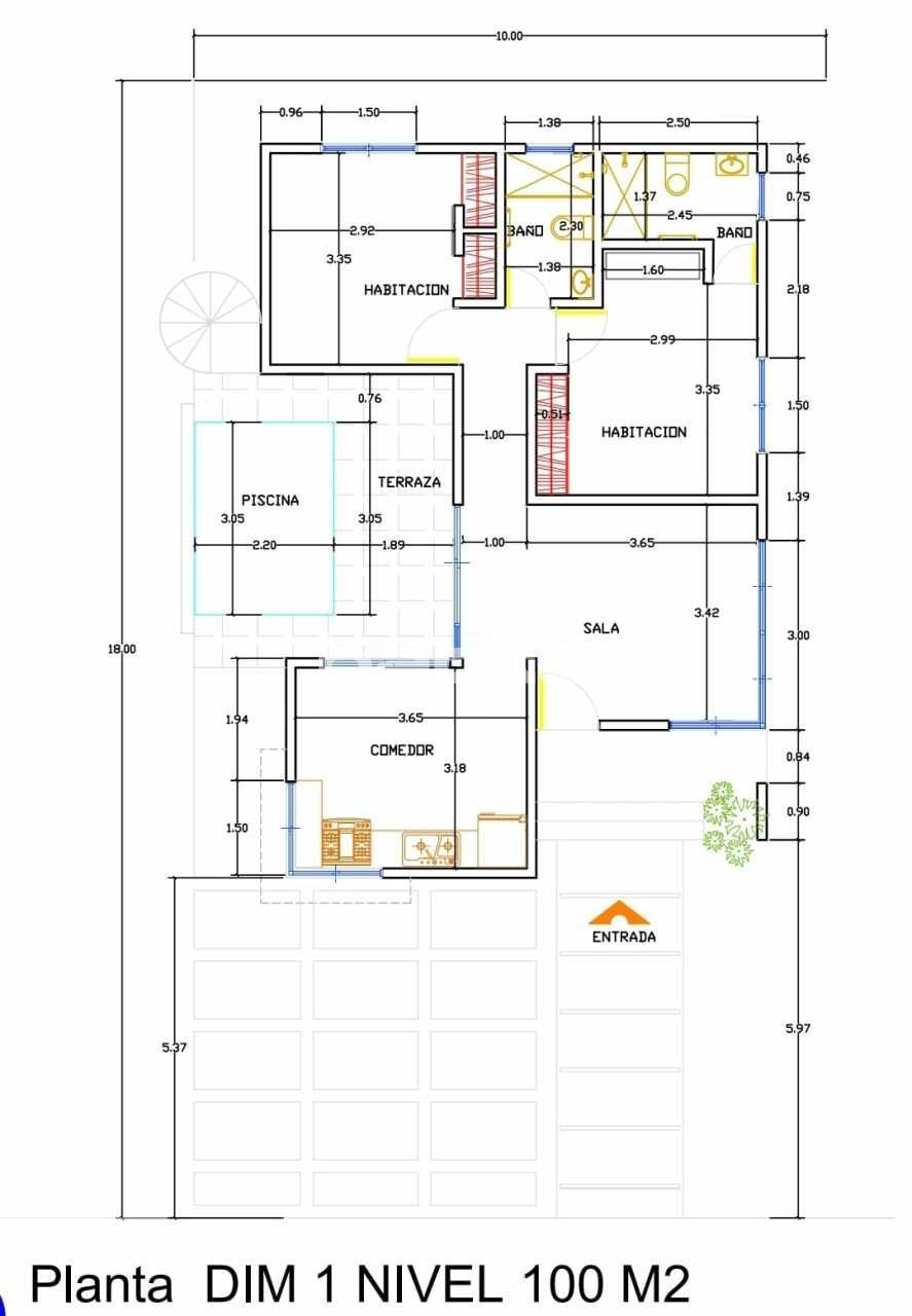 Дом в Пунта-Кана, Доминиканская Республика, 100 м² - фото 2