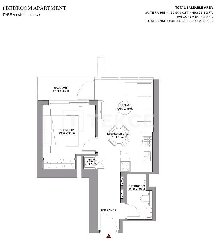 Апартаменты в Дубае, ОАЭ, 50 м² - фото 11