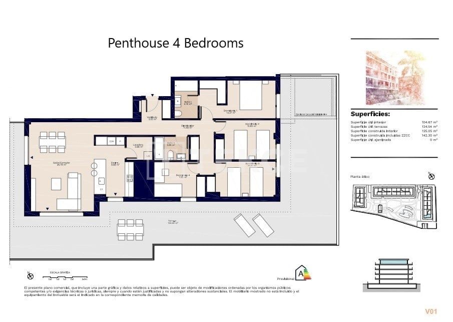 Апартаменты в Дении, Испания, 180 м² - фото 14