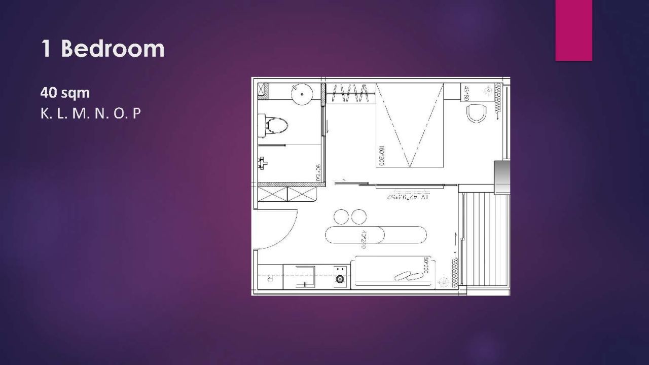 Квартира в Пномпене, Камбоджа, 40 м² - фото 6