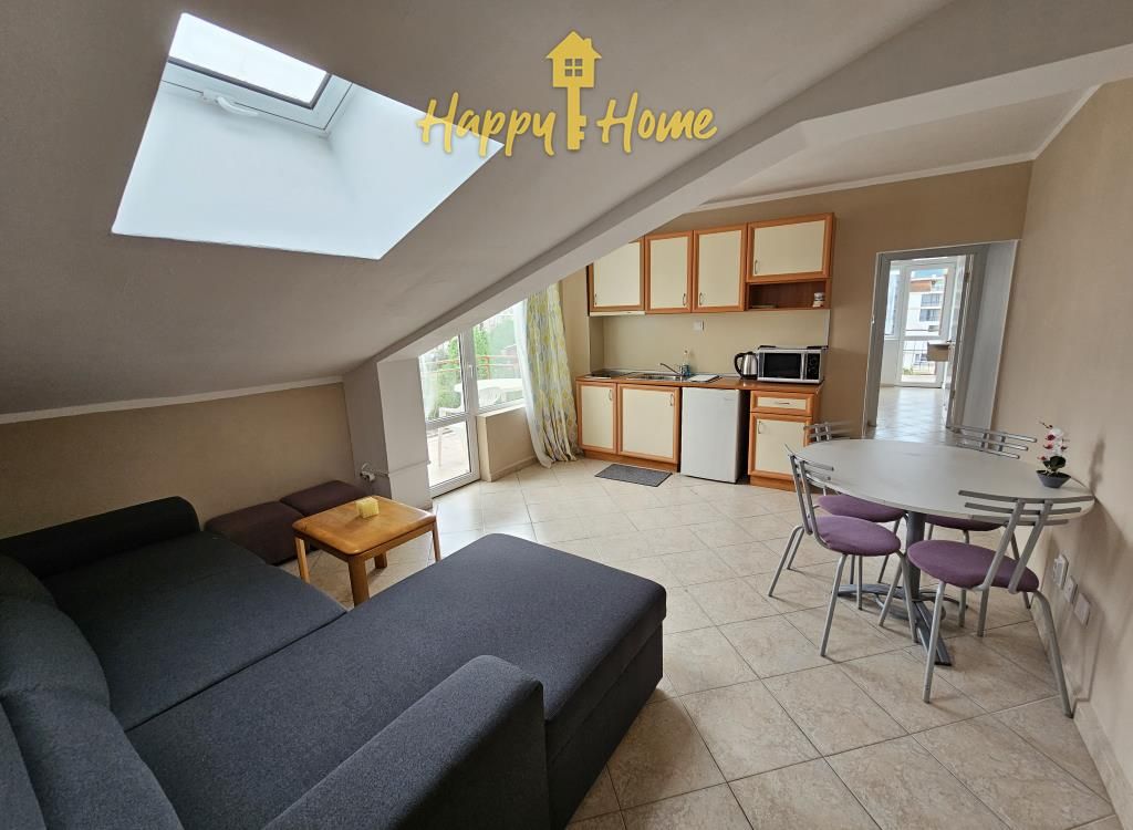 Квартира на Солнечном берегу, Болгария, 60 м² - фото 1