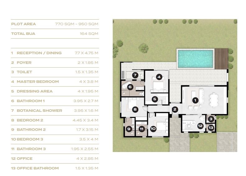 Шале в Салале, Оман, 141 м² - фото 11