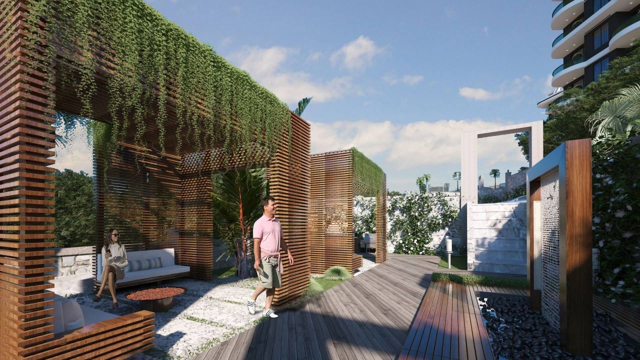 Квартира в Алании, Турция, 70 м² - фото 17