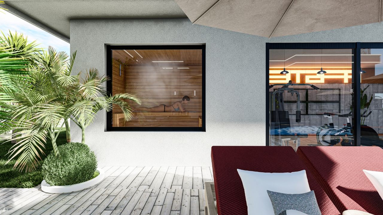 Апартаменты в Алании, Турция, 58 м² - фото 13