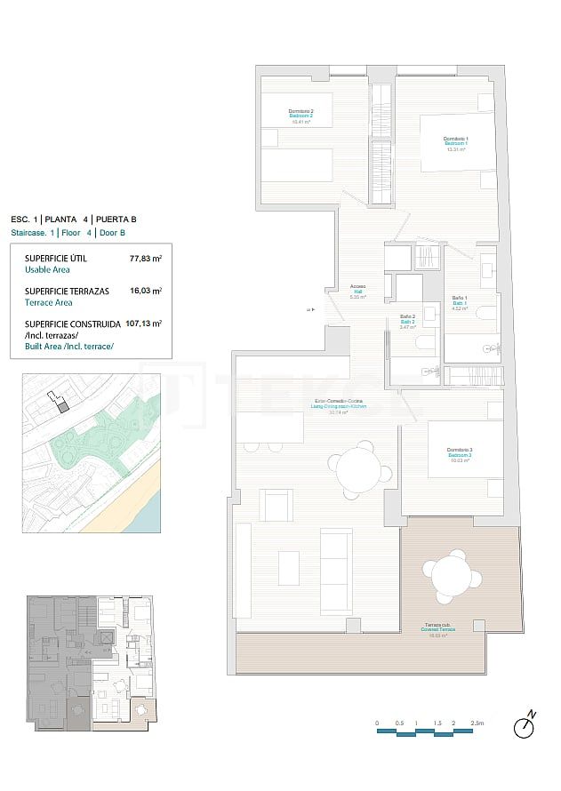 Апартаменты в Вильяхойосе, Испания, 78 м² - фото 19