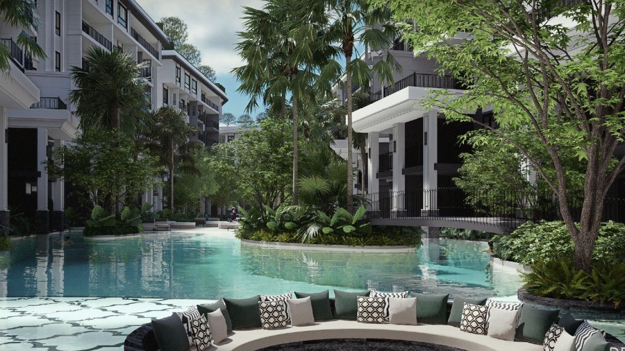 Апартаменты на пляже Банг Тао, Таиланд, 32 м² - фото 4