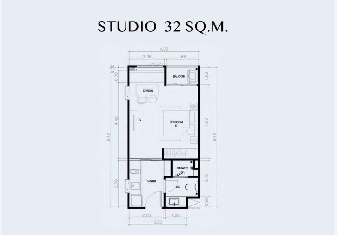 Апартаменты на острове Пхукет, Таиланд, 32 м² - фото 6