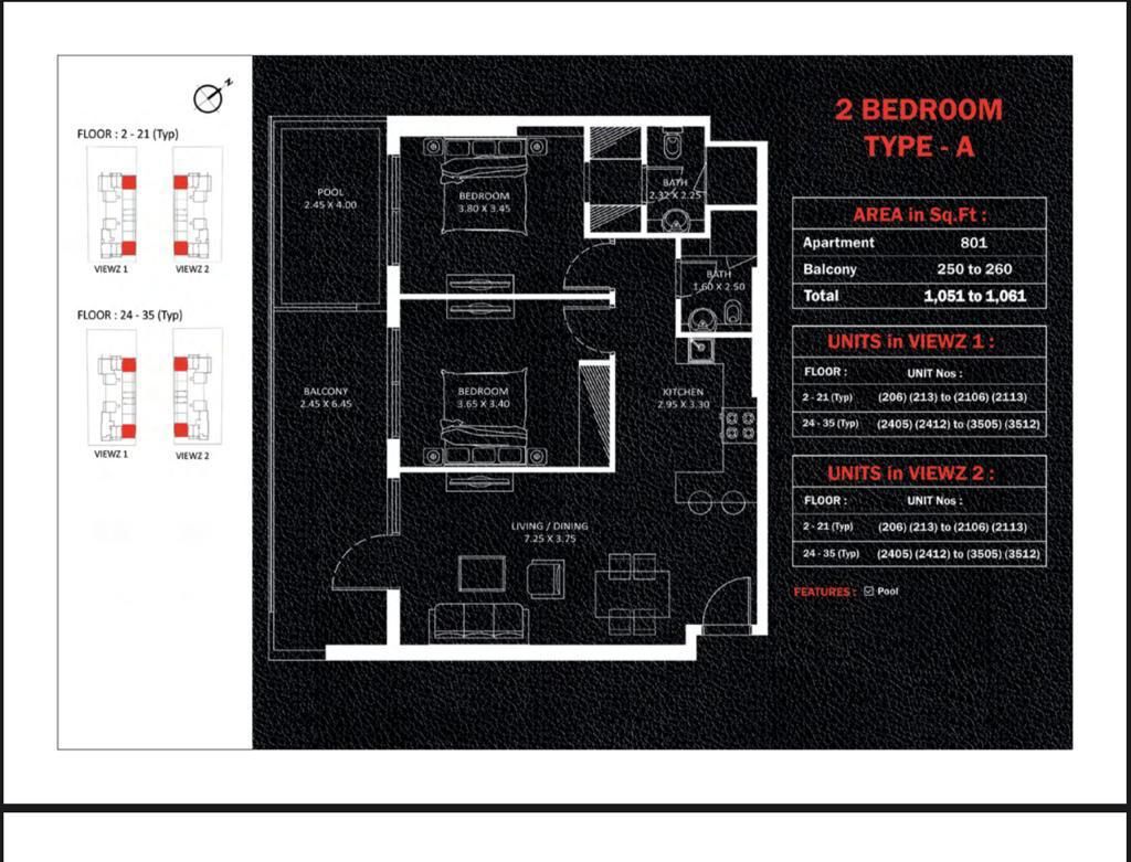 Апартаменты в Дубае, ОАЭ, 97.6 м² - фото 6