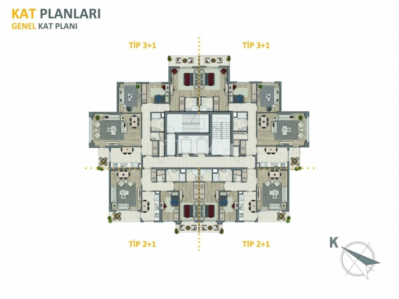Апартаменты в Эсеньюрте, Турция, 136 м² - фото 18