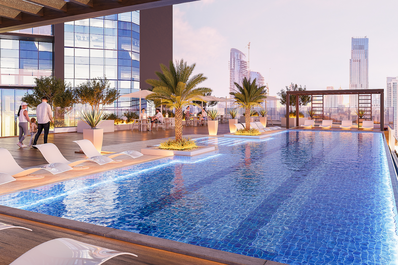 Купить квартиру в Дубае, ОАЭ - цена 28 685 479 рублей, 99 м², 3 комнаты ...