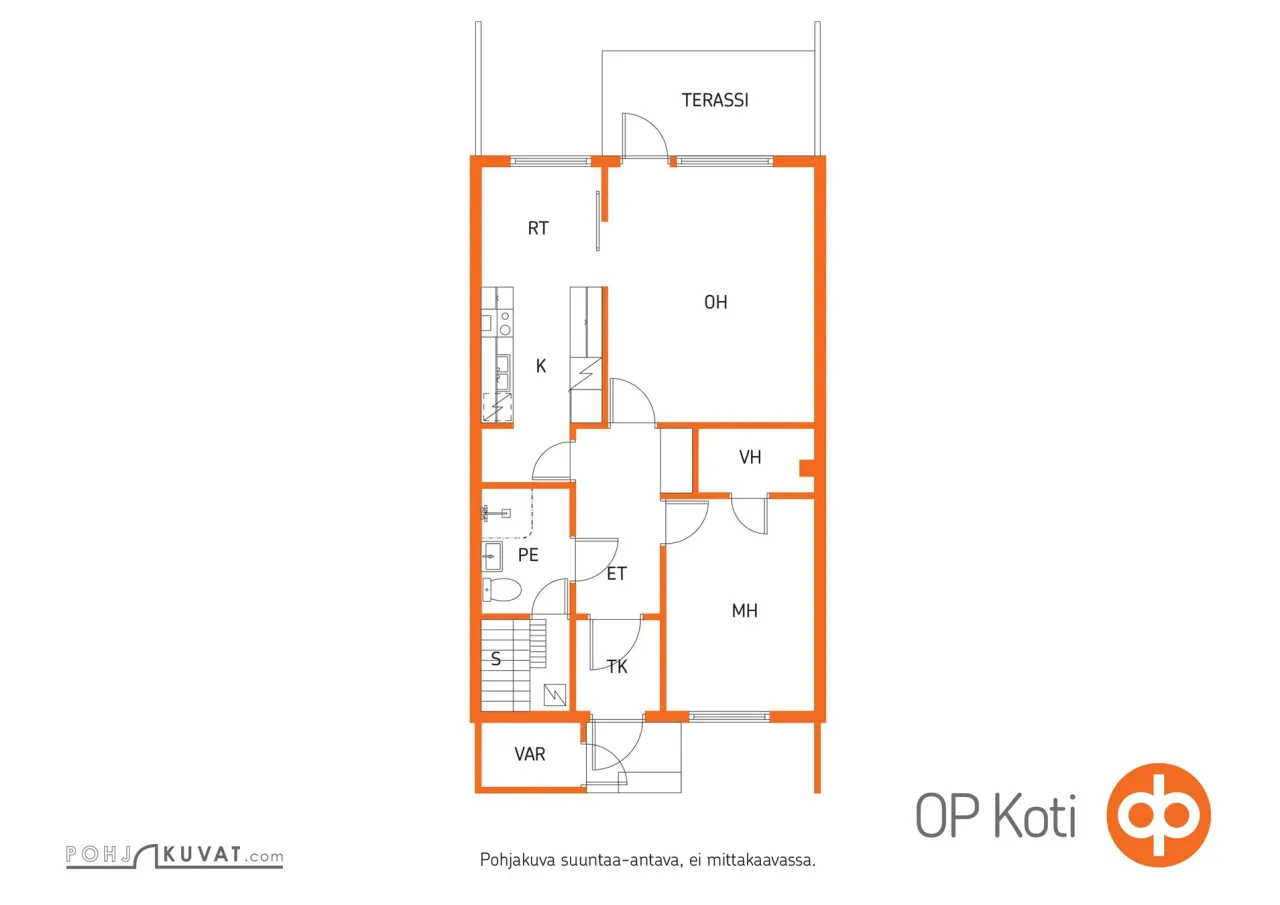 Таунхаус в Ахтари, Финляндия, 60 м² - фото 2