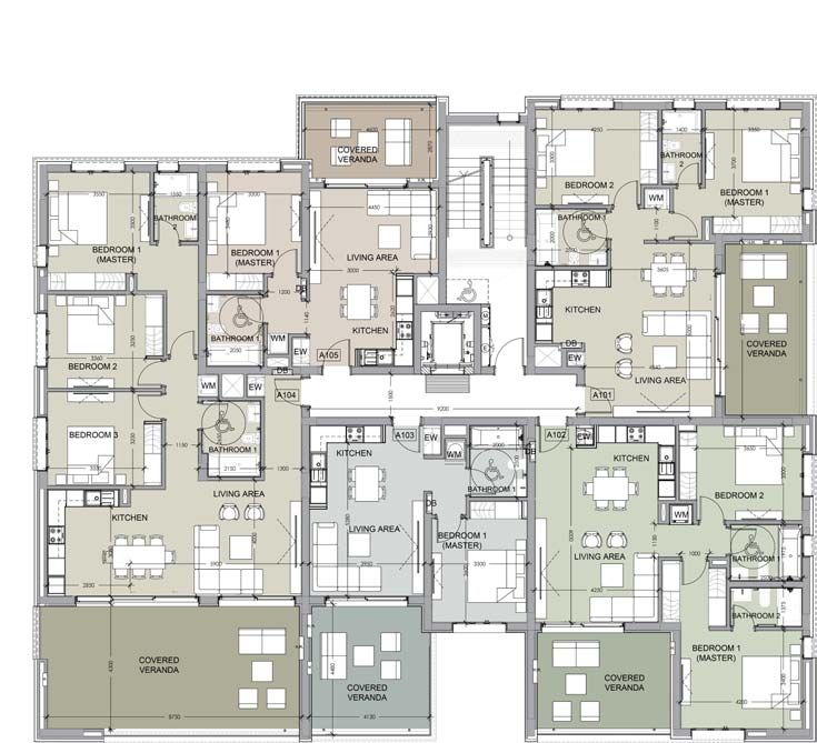 Квартира в Лимасоле, Кипр, 67 м² - фото 2