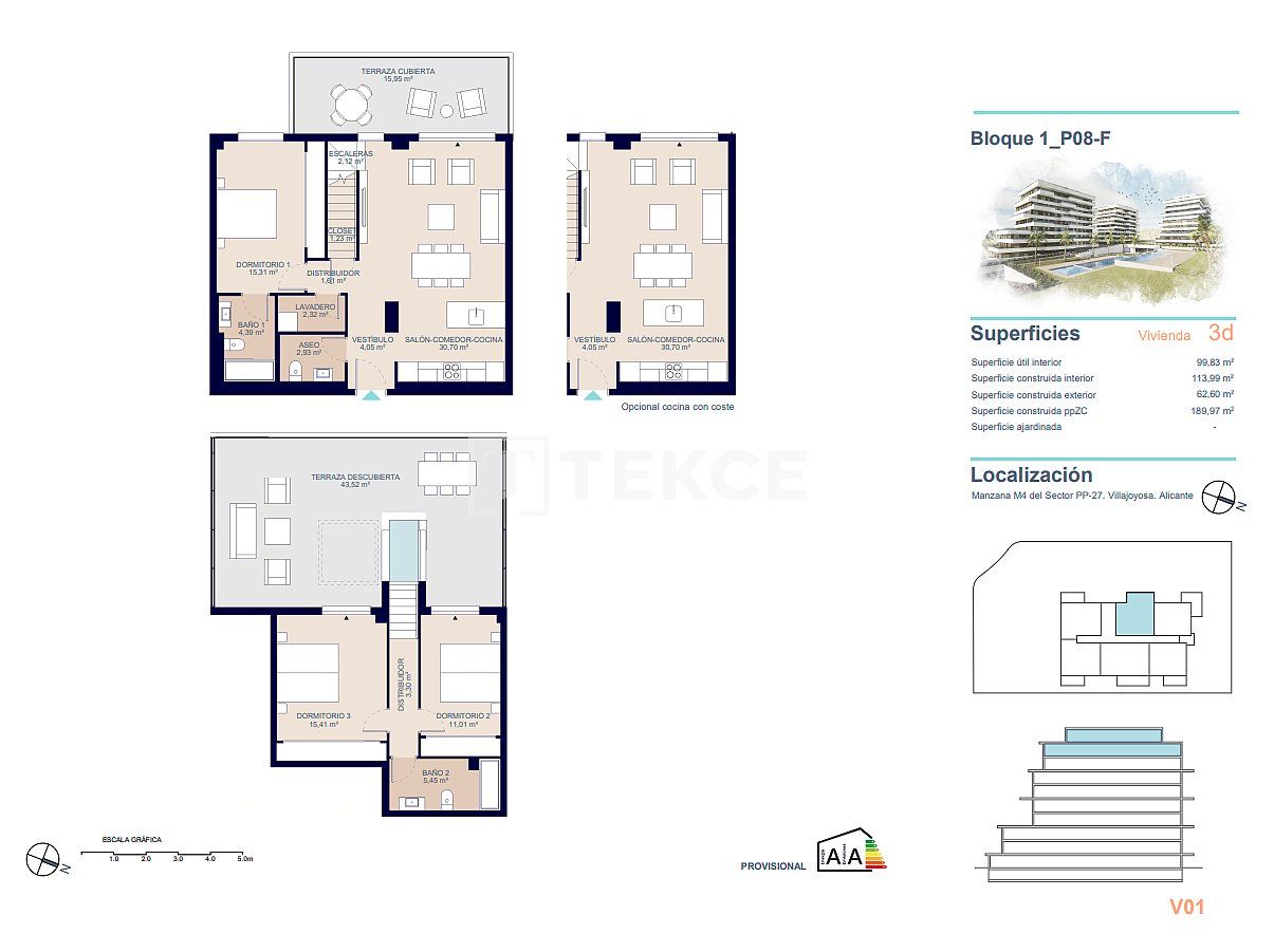 Пентхаус в Вильяхойосе, Испания, 130 м² - фото 19