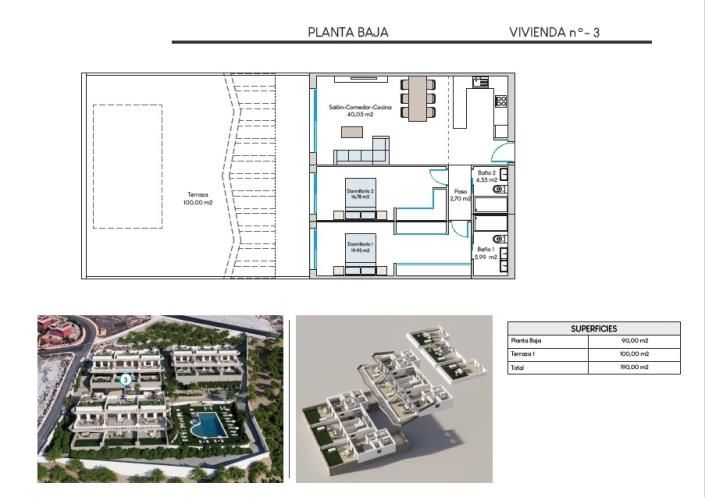 Апартаменты в Финестрате, Испания, 96.69 м² - фото 10