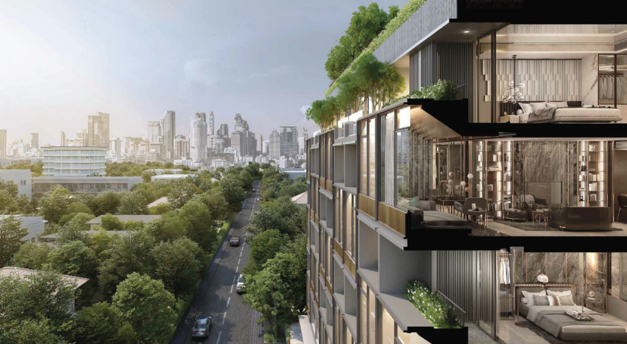 Апартаменты в Бангкоке, Таиланд, 40 м² - фото 2