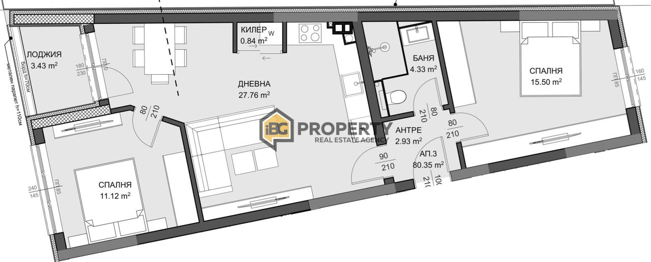 Апартаменты в Варне, Болгария, 94 м² - фото 5