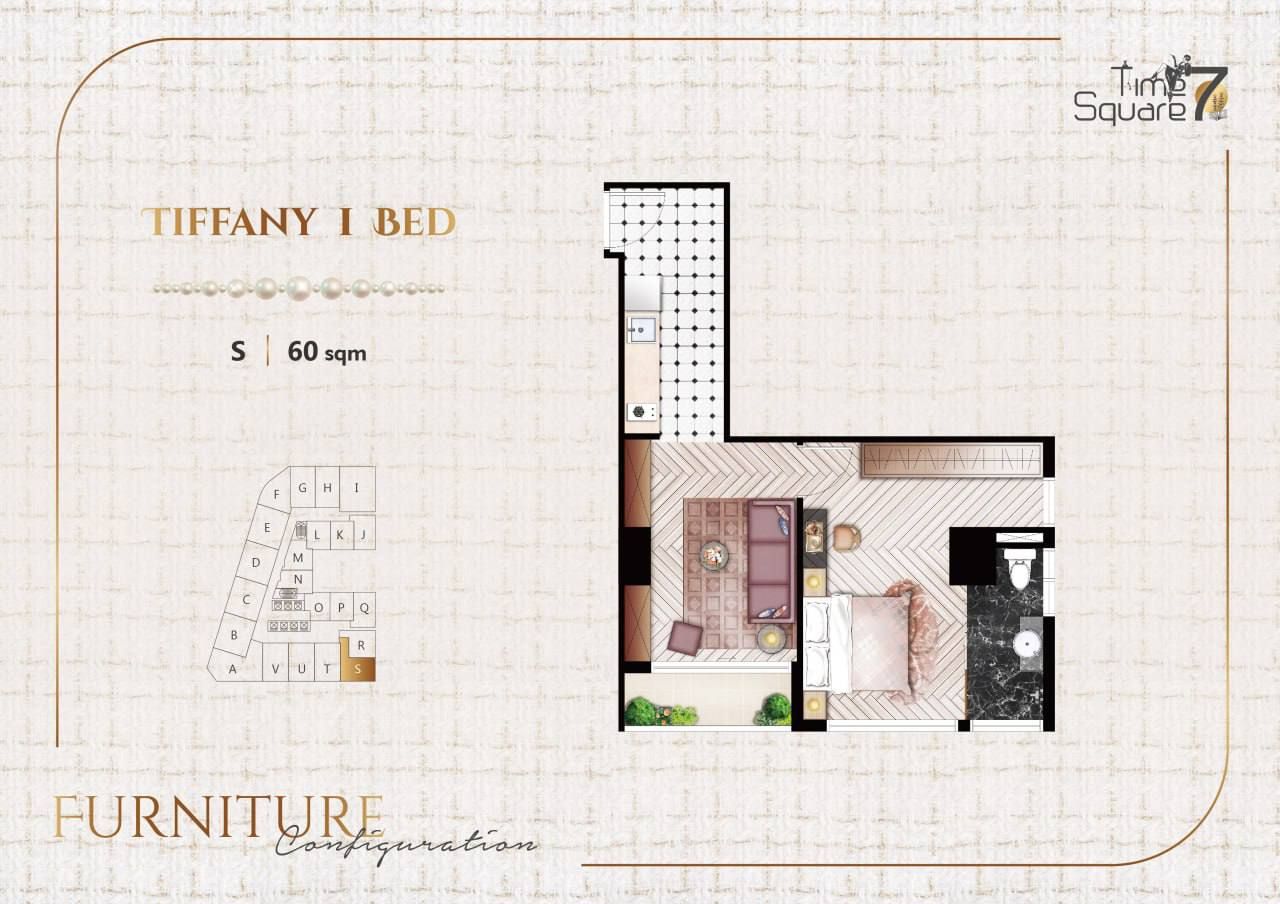 Квартира в Пномпене, Камбоджа, 40 м² - фото 13