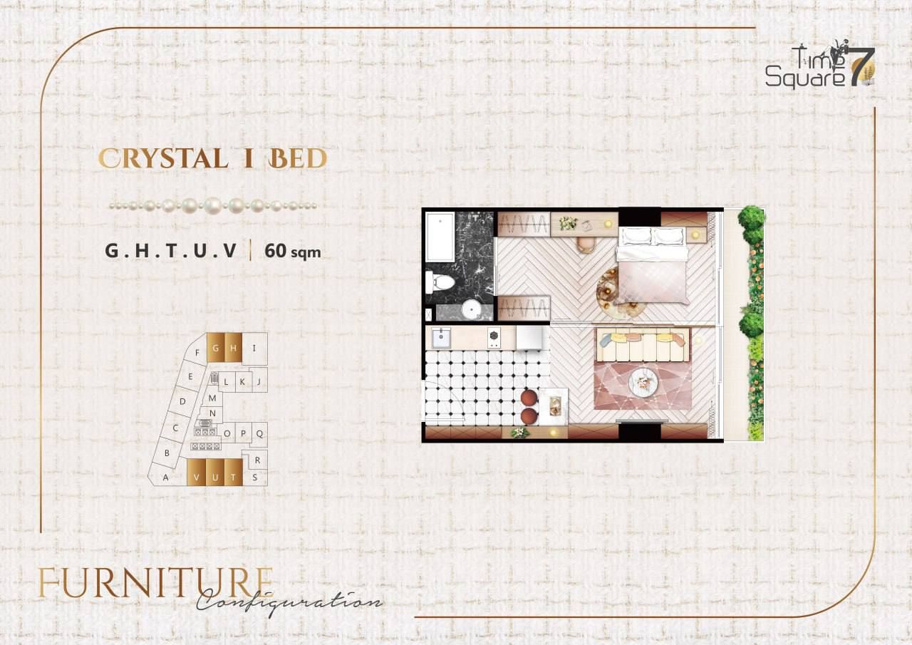 Квартира в Пномпене, Камбоджа, 40 м² - фото 11