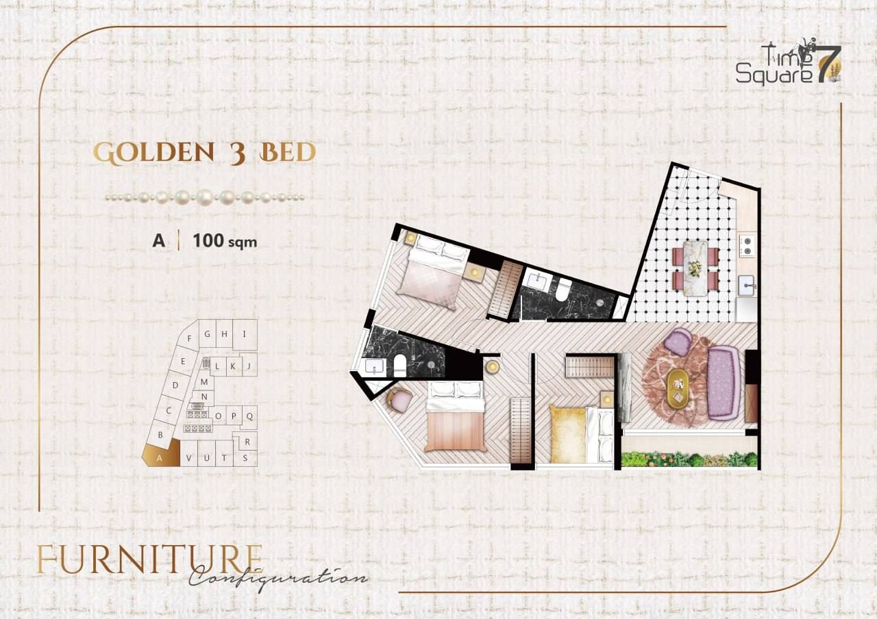 Квартира в Пномпене, Камбоджа, 40 м² - фото 16