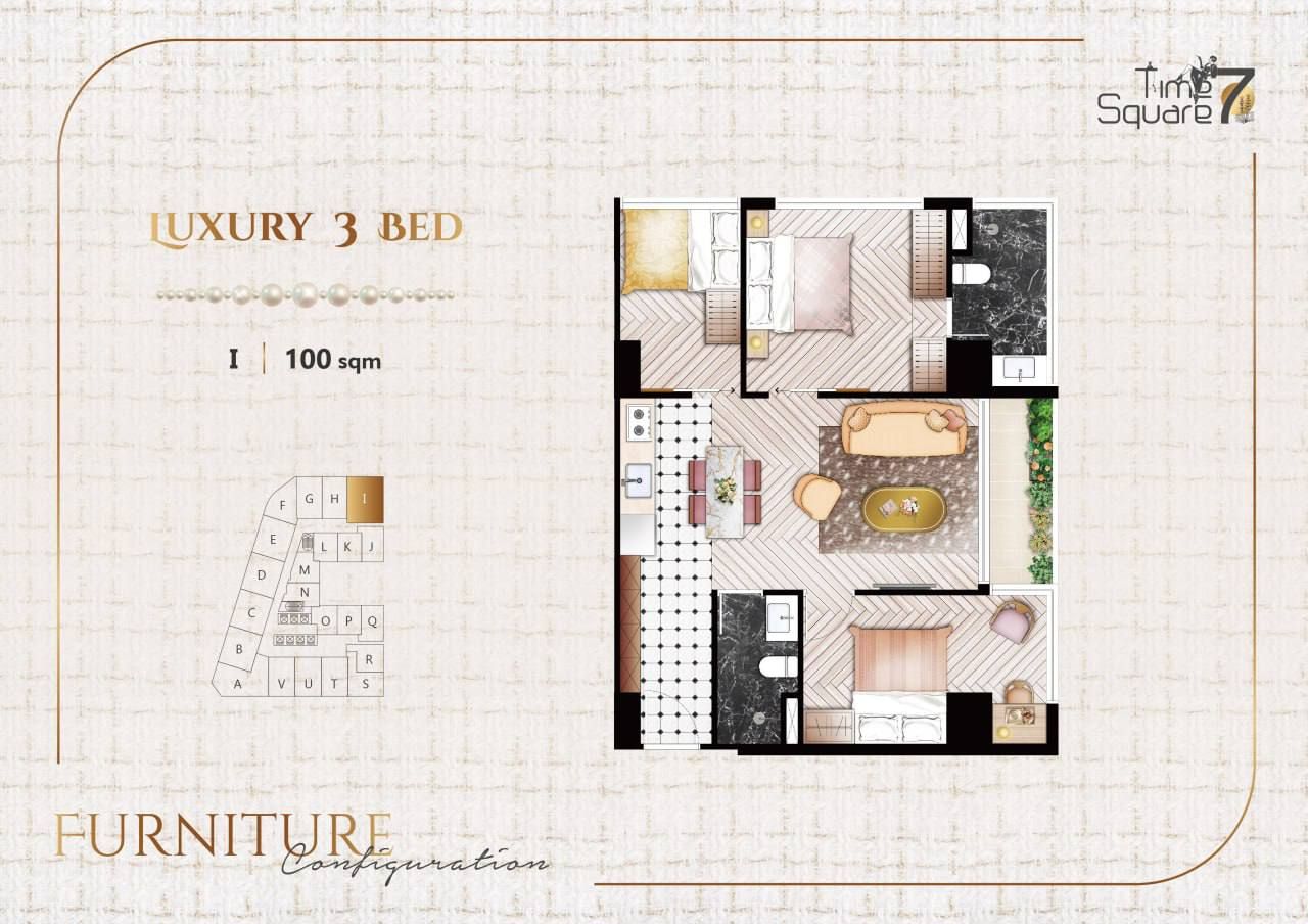 Квартира в Пномпене, Камбоджа, 40 м² - фото 17