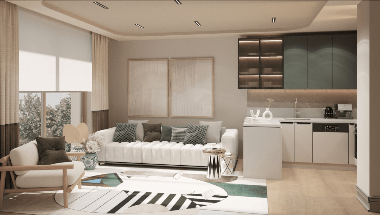 Квартира в Анталии, Турция, 50 м² - фото 4