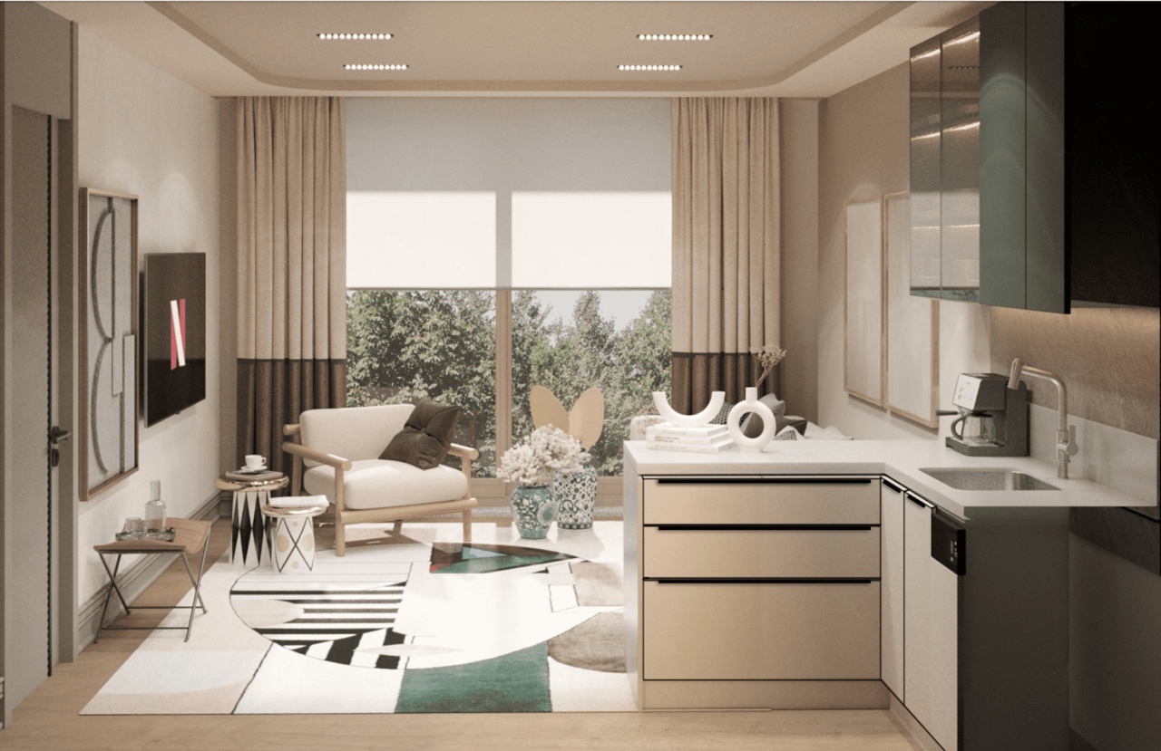 Квартира в Анталии, Турция, 50 м² - фото 5