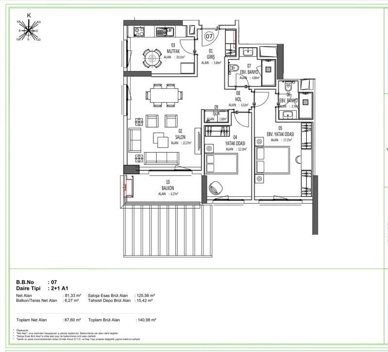 Квартира в Стамбуле, Турция, 390 м² - фото 10