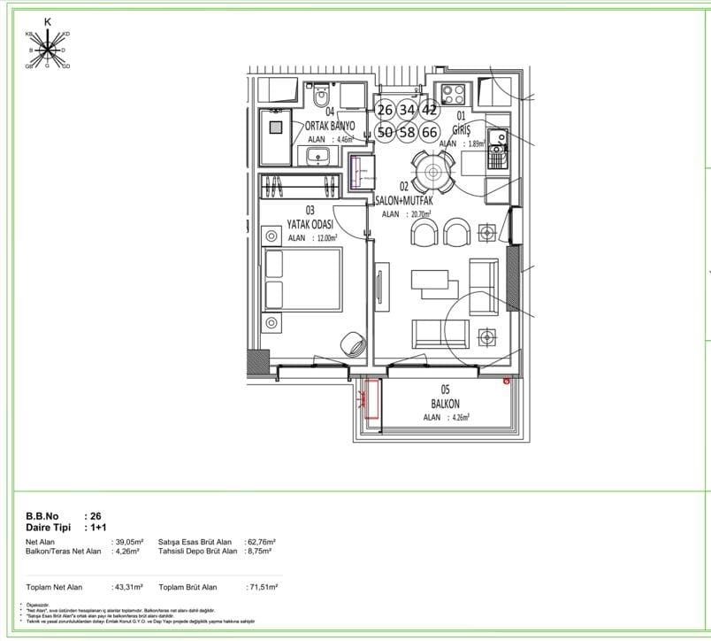 Квартира в Стамбуле, Турция, 390 м² - фото 15