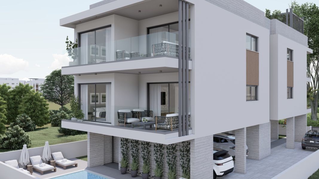 Апартаменты в Пафосе, Кипр, 92 м² - фото 5