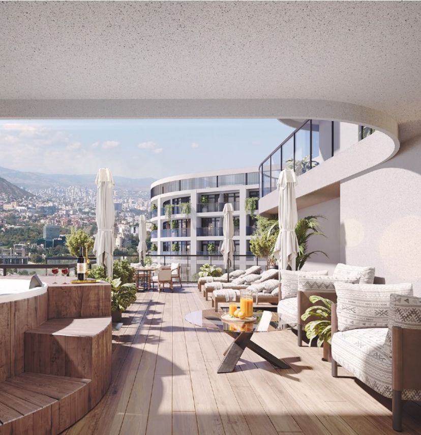 Студия в Тбилиси, Грузия, 38.61 м² - фото 4