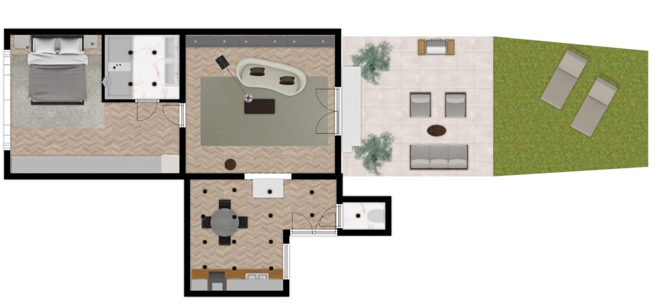 Квартира в Вене, Австрия, 59 м² - фото 11