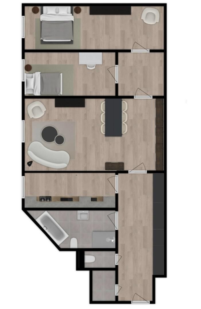 Квартира в Вене, Австрия, 96.37 м² - фото 7